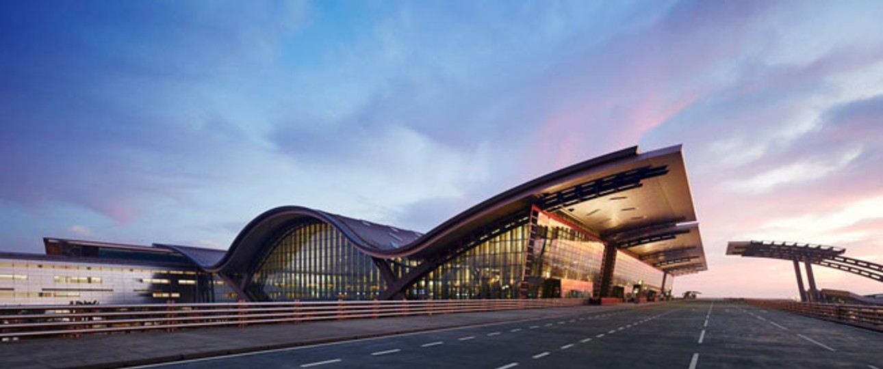 Hamad International Airport in Doha: Ab heute ist hier weniger los.