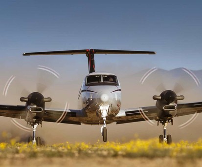 Eine King Air 360: Saudi-Arabien hat vier King Air 260 und eine King Air 360 bei Textron bestellt.