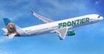 A321 von Frontier Airlines: Bald ziemlich voll.