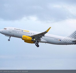 Airbus A320 von Vueling: Schwierigkeiten von Piloten beim Anflug auf Birmingham .