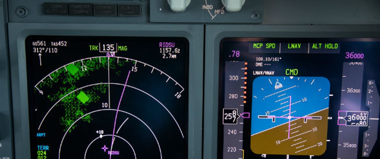 Cockpitinstrumente: Daten zu Turbulenzen würden Piloten helfen.
