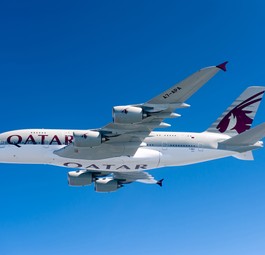 Airbus A380 von Qatar Airways: Ausbau in Frankfurt.