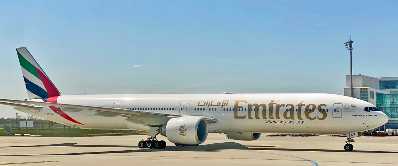 Boeing 777 von Emirates: Künftig mal ein Frachter?