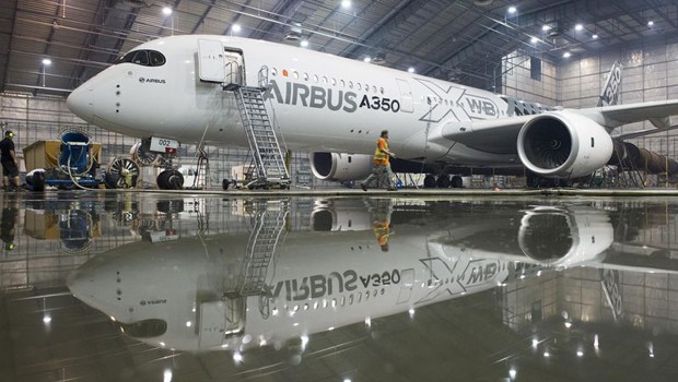 Und dann wurde es heiß. 45 Grad plus muss der Airbus A350 aushalten.