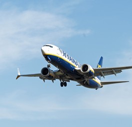 Boeing 737 von Ryanair: Musste nach Turbulenzen außerplanmäßig landen.
