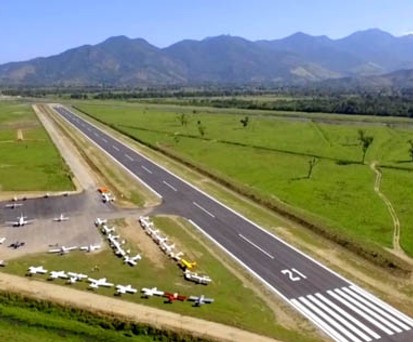 Ein Haus mit eigenem Hangar