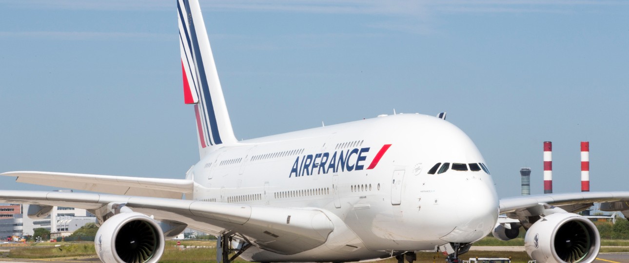 Airbus A380 von Air France: Wird bald verschwunden sein.