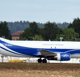 Flugzeug von Cargologic Germany: Darf aktuell nicht abheben.