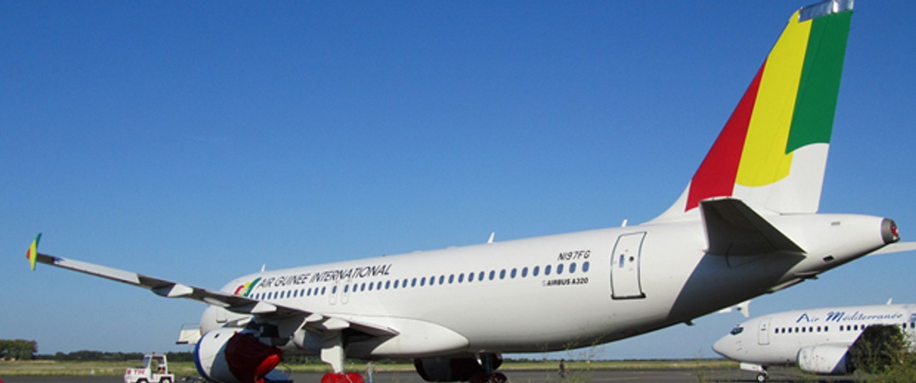 Flieger der gescheiterten Air Guineé International: Nie abgehoben.
