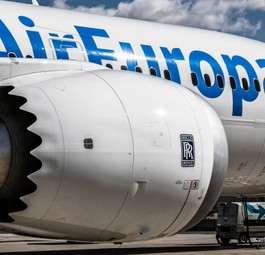 Boeing 787 von Air Europa: Fliegt von Frankfurt nach Feuerland.