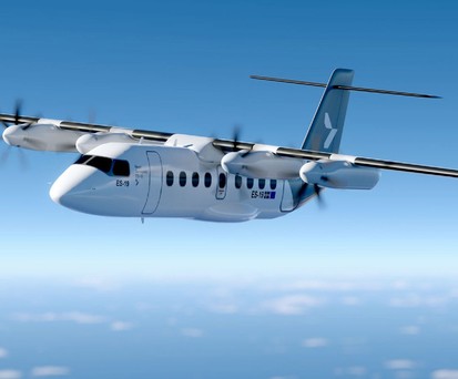 Heart Aviation's ES-19: This is what the electric aircraft will look like.