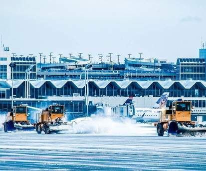 <strong>Platz 10:</strong> Minneapolis-Saint Paul International Airport (USA). 6186 Vernetzungen im September 2020 (62 Prozent Abfall).