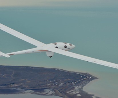 Perlan 2 beim Rekordflug: Es ging hoch bis auf mehr als 15.900 Meter.