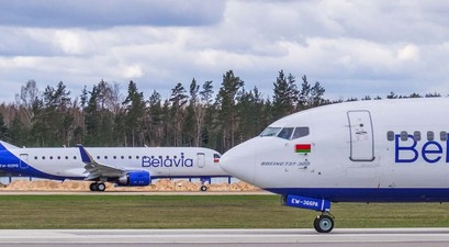 Flugzeuge von Belavia: US-Sanktionen gegen die Staatsairline wurden gelockert.