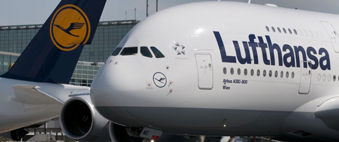 Darf erst einmal nicht nach Indien: Der A380 von Lufthansa kann nicht wie geplant auf der Strecke nach Delhi eingesetzt werden