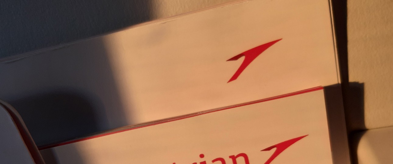 Bordmagazin von Austrian Airlines: Kehrt es je wieder zurück?