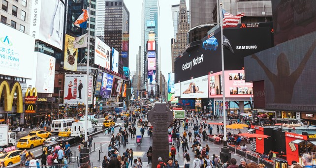 new york times square