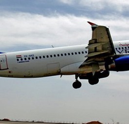 A320 von Syrian: Bald gibt es russischen Zuwachs.