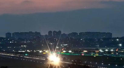 Boeing 777 von Latam: Kurz danach wurde der Start abgebrochen.