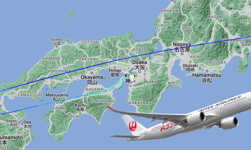 Airbus A350: Fliegt bei Japan Airlines auch Kurzstrecken.