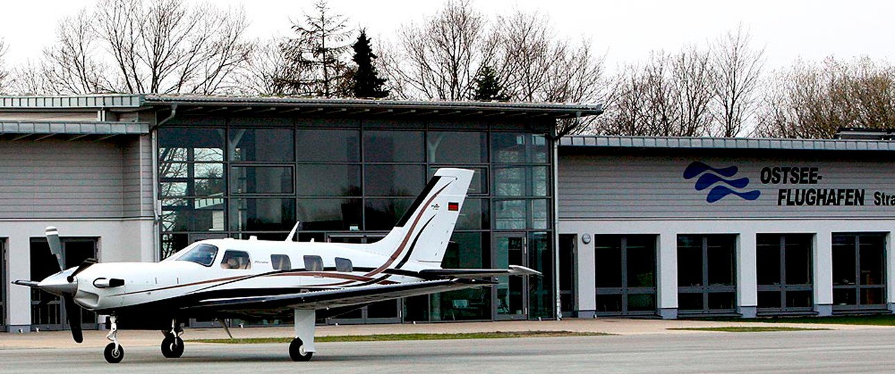 Ostseeflughafen Stralsund-Barth: Kleine Flugplätze könnten eine wichtige Rolle bei Katastrophen spielen.