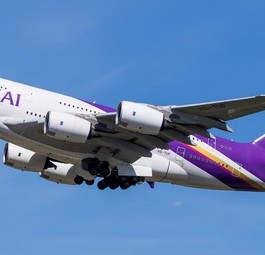 Airbus A380 von Thai Airways: Gehen nicht mehr in Betrieb.