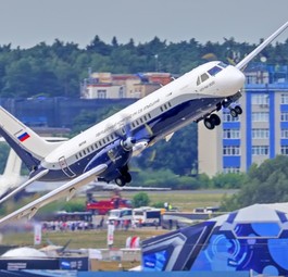 Ilyushin Il-114-300 bei der Luftfahrtschau Mask: Betriebsstart für 2023 geplant.