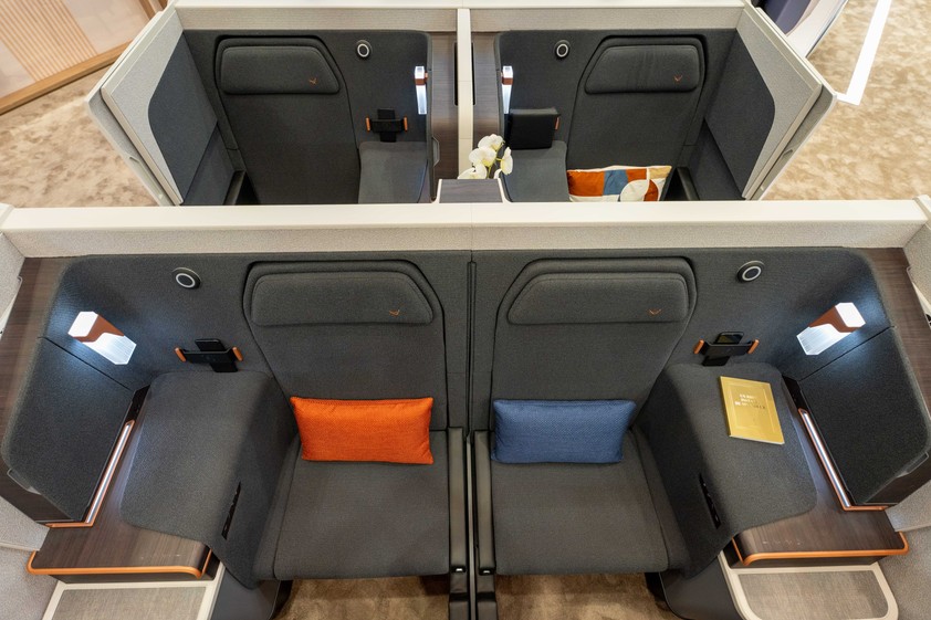 Der neue Rendez-Vous-Sitz: Stelia Aerospace verspricht noch mehr Komfort.