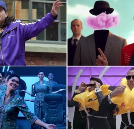 Vier Airlines, vier gesungene Sicherheitshinweise: Schaue Sie sich die Videos an.