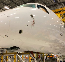 Embraer production: For now, the focus lies on jet engines.