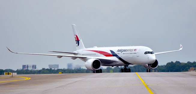 Malaysia Airlines bietet im A350 drei Klassen an.