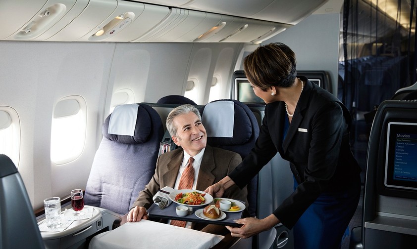 united airlines busines class