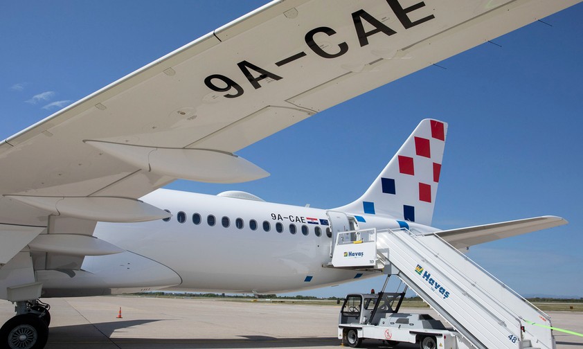 Airbus A220 von Croatia Airlines: Der Wechsel ist teuer.