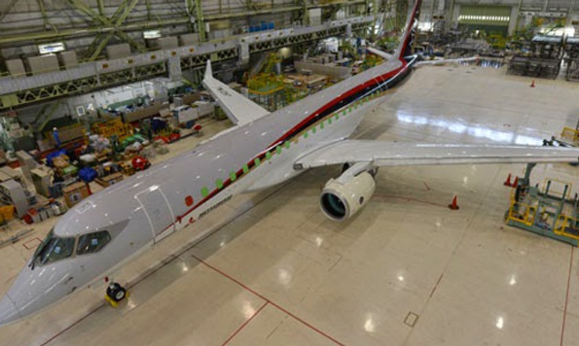 Mitsubishi Regional Jet: Bald als Zubringer unterwegs?