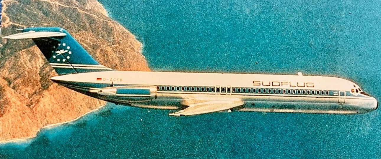 Douglas DC-9 von Südflug: Startete ab Stuttgart ans Mittelmeer.