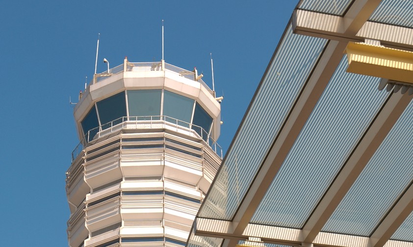 Tower am Reagan National Airport: Der Lotse war genervt.