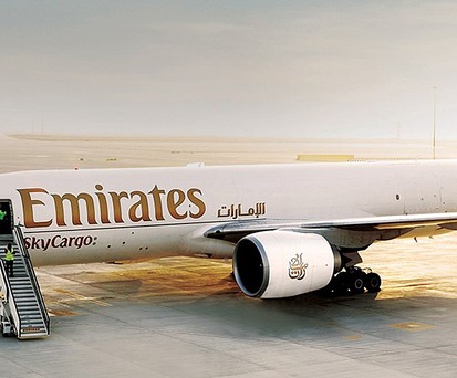 Boeing 777 F von Emirates Sky Cargo: Ein Exemplar, das früher für die Golfairline unterwegs war, fliegt künftig für Lufthansa Cargo.