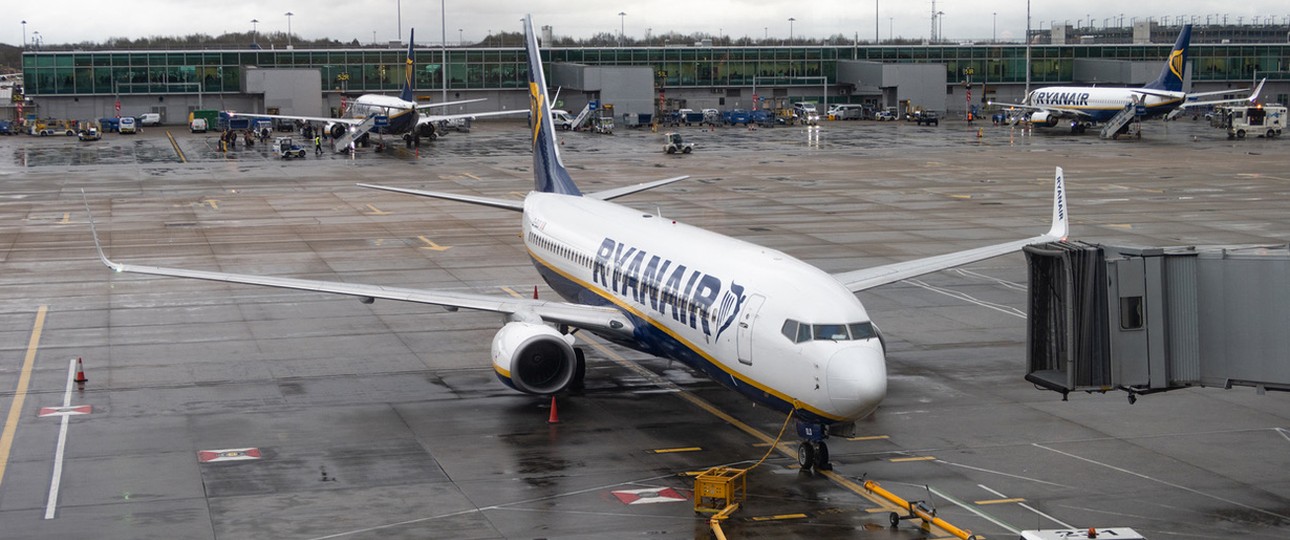 Boeing 737 von Ryanair: Ärger mit Mitarbeitenden in Frankfurt.