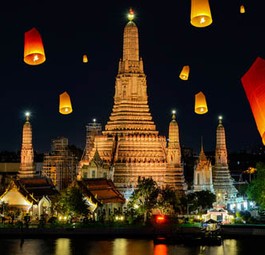Thailand: Die Airlines werden von der EU vorerst nicht mit Auflagen belastet.