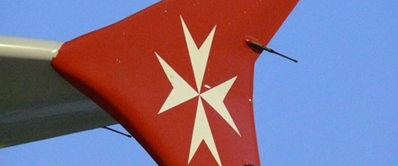 <p style="text-align: left;">Winglet einer Air-Malta-Maschine: Die Airline verliert viel Geld.</p>