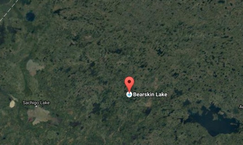 Bearskin Lake Airport: ganz schön abgelegen.