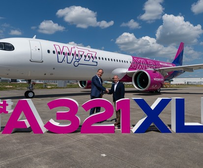 wizz air first airbus a321 xlr