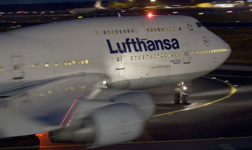 Boeing B747-400 der Lufthansa: Probleme mit den Toilette.