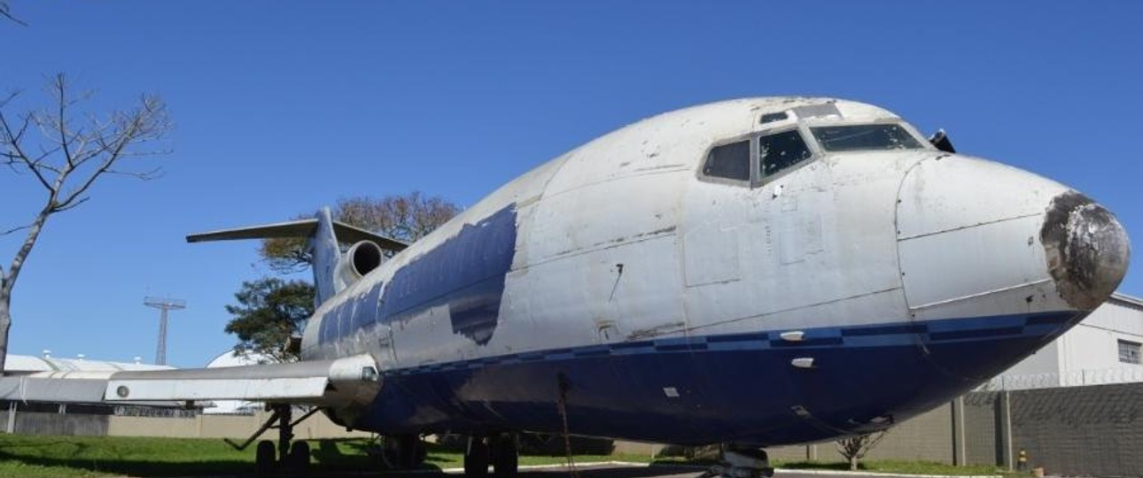 Die versteigerte Boeing 727: Soll ein Museum werden.