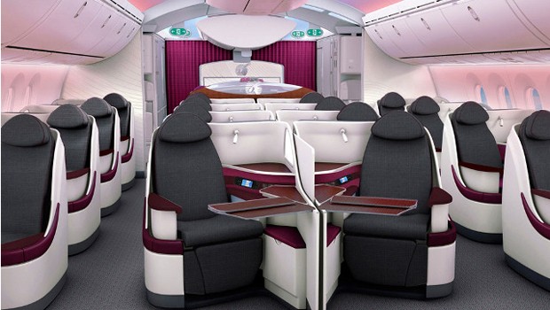 Platz 3: Qatar Airways.