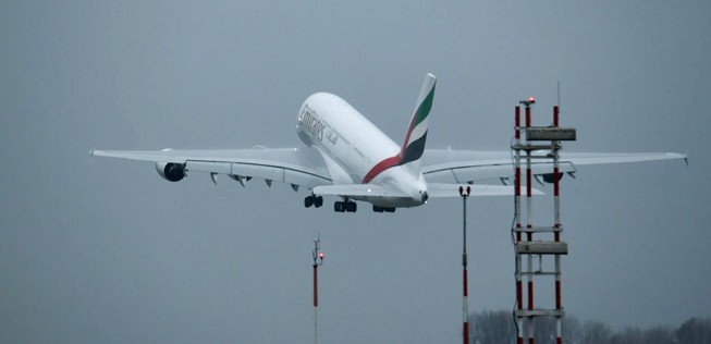 Airbus A380 von Emirates: Die ersten Superjumbos kommen in zirka fünf Jahren auf den Gebrauchtmarkt.