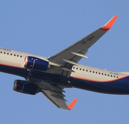 Boeing 737.800 von Aeroflot: Flog gestern nach Griechenland - ganz kurz.