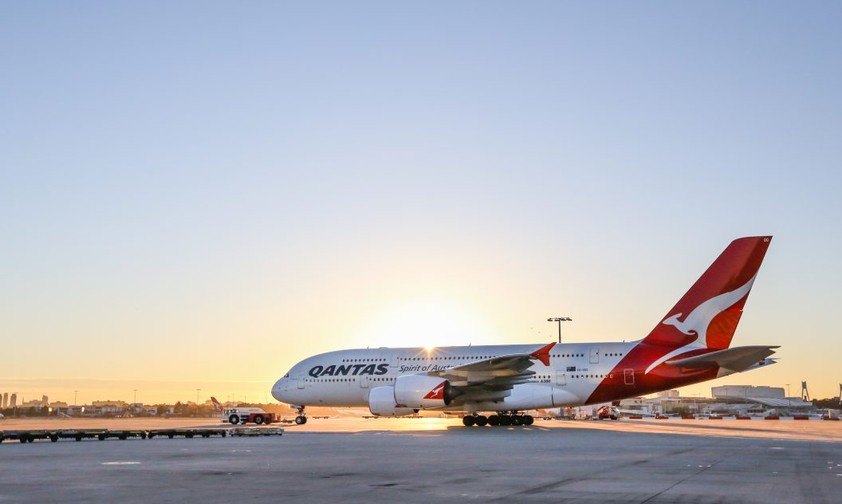 Airbus A380 von Qantas: Bald schon voller Meilensammler.
