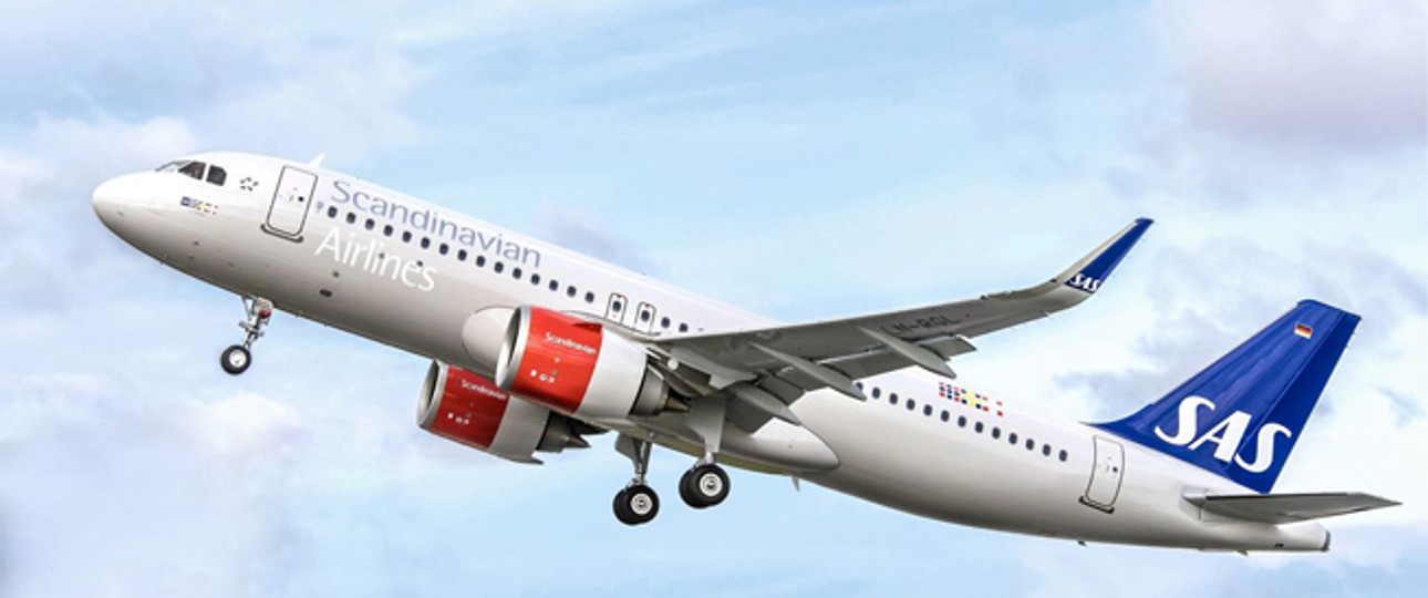 Der erste Airbus A320 Neo von SAS: Weitere folgen.