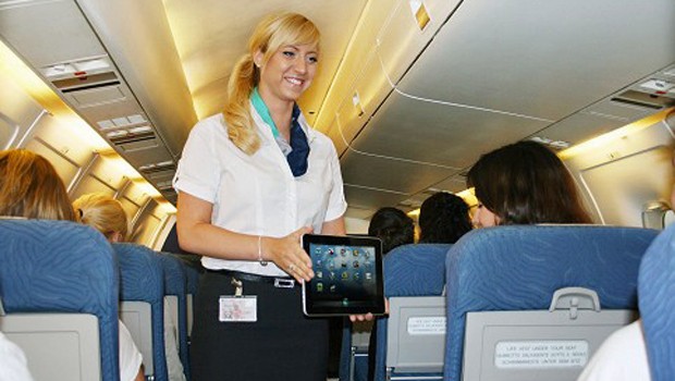 iPad an Bord der Schweizer Airline Skywork: Bald auch bei Start und Landung?